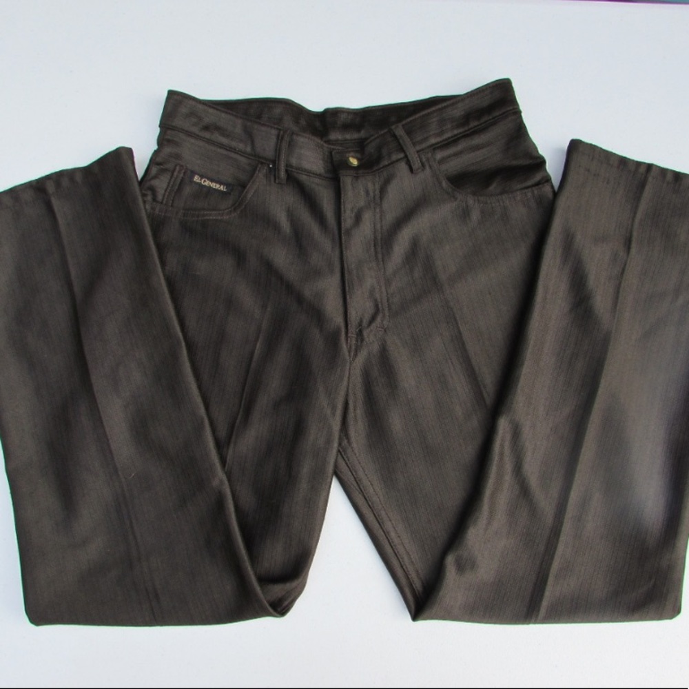El General Men's Dress Pants-Very Nice-Gentle Use